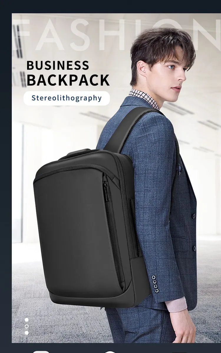 OMASKA business backpack details