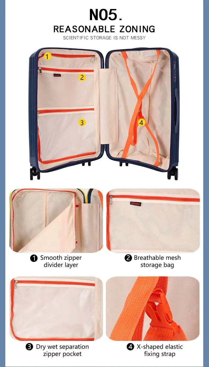 OMASKA SXLPPB013 Luggage – Detailed Images (4)